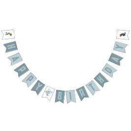 Bandeirinha Crianças: Ontem, Meninos Azuis Modernos