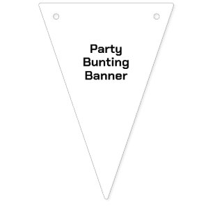Bandeirinha Crie seu próprio banner de bandeirolas de festa tr