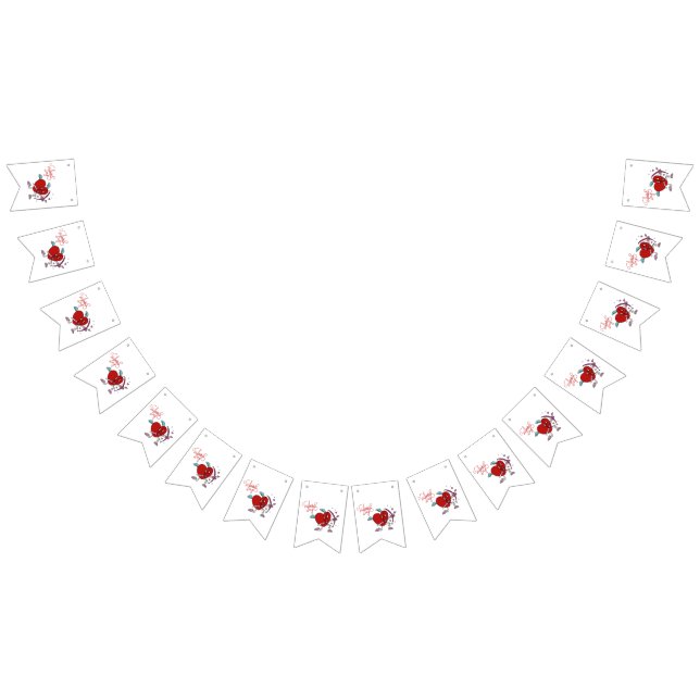 BANDEIRINHA CUPID HEART (Todos)