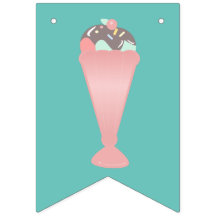 Cute Sorvete Sundae Granulado Pastel Rosa