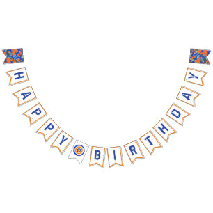 Bandeirinha Dart Birthday Banner   Banner Dart Party