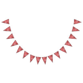 Bandeirinha Design de têxteis retangulares com ornamentado ver