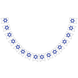 Bandeirinha Dia da Independência do Aniversário de Israel