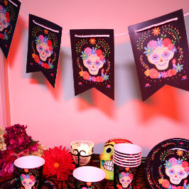 Bandeirinha Dia do Crânio do Açúcar Morto