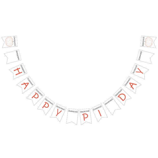 Bandeirinha Dia Pi (Todos)