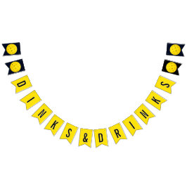 Bandeirinha Dinks e Bebidas do Partido da Pickleball