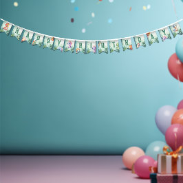 Bandeirinha Dino Roar Birthday Bash