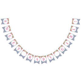 Bandeirinha Doce Menina Citrus Azulejo Espanhol