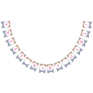 Bandeirinha Doce Menina Citrus Azulejo Espanhol