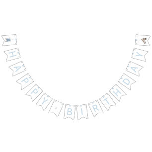 Bandeirinha Doljanchi, Azul, feliz aniversário