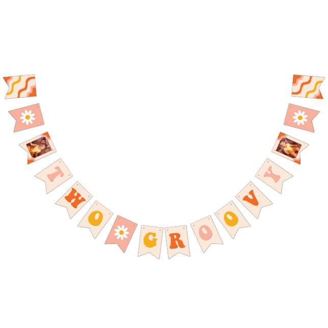 Bandeirinha Duas Banner de Foto do Segundo Aniversário da Groo (Todos)