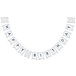 Bandeirinha Dusk Confetti Watercolor Dots Bunting Flag