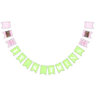 Bandeirinha É o banner da Garota Gêmea