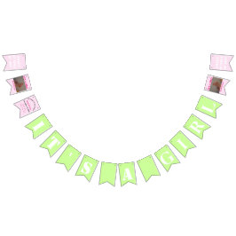 Bandeirinha É um banner de moça