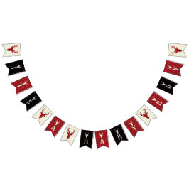 Bandeirinha É uma faixa de Chá de fraldas, veado