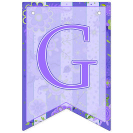 Bandeirinha É uma menina! O elefante floresce Swallowtail roxo