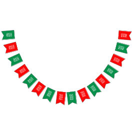 Bandeirinha Embalagem Enviar Banner de Bunting Swallowtail de