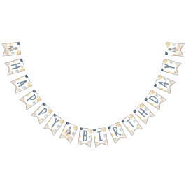 Bandeirinha Espaço Primeira Viagem Em Torno Da Festa de aniver