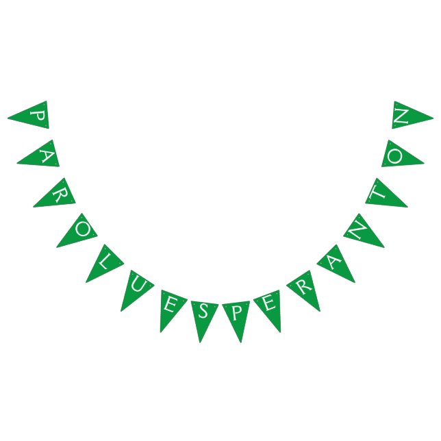 Bandeirinha Esperanto: Fale Esperanto (Todos)