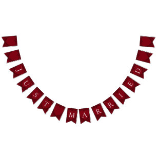 Bandeirinha Estamenha gótico da estamenha do casamento do