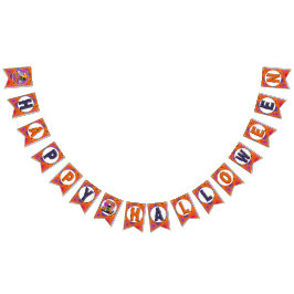Bandeirinha Estandarte CandyLand para Halloween