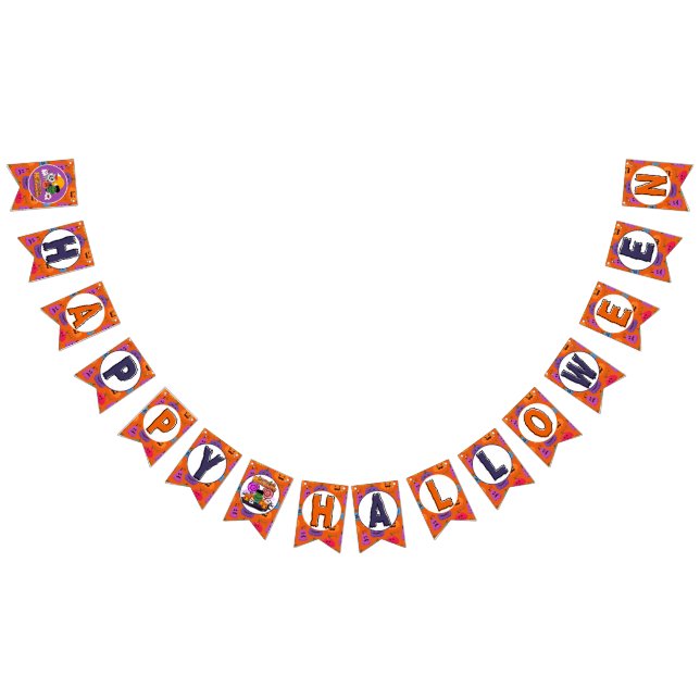 Bandeirinha Estandarte CandyLand para Halloween (Todos)