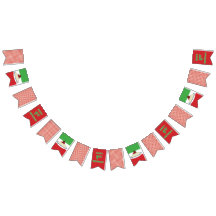 Estandarte de Aniversário de Espaguete com Almônde