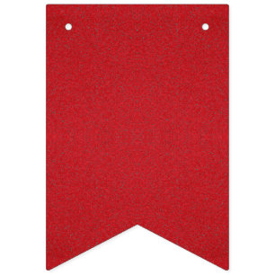 Bandeirinha Estandarte de bandeirolas personalizado Vermelho T