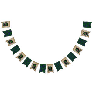 Bandeirinha Estandartes de Bunting do Clan Abercrombie & Tarta