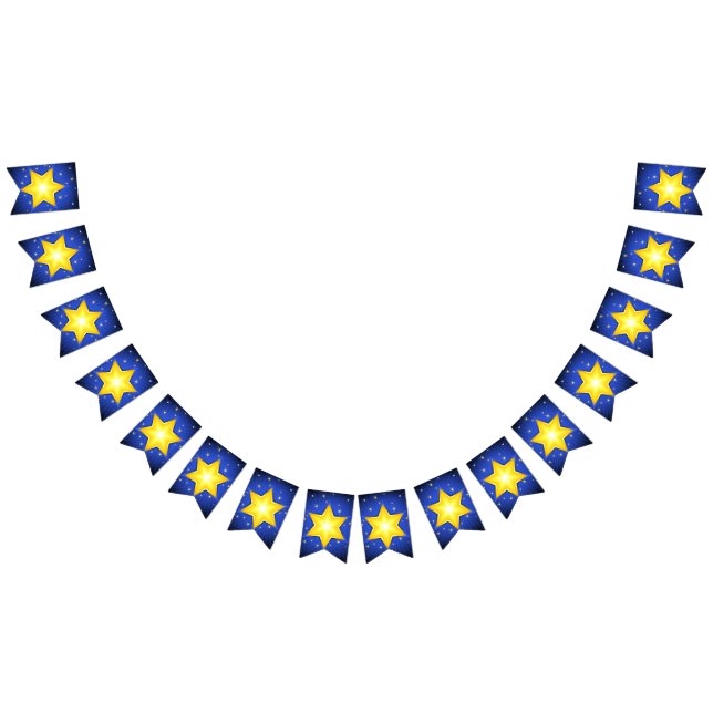 Bandeirinha Estrela de David (Todos)