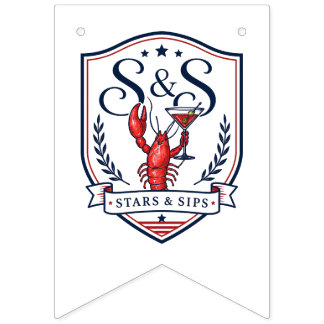 Bandeirinha Estrelas & Drinks Quatro de Julho América 250