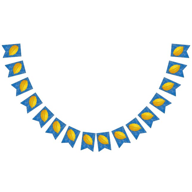 Bandeirinha Etrogs para Sukkot (Todos)