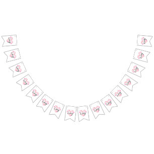 Bandeirinha Eu amo Lucy