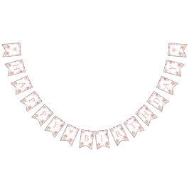 Bandeirinha Fairy First Birthday Banner