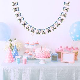 Bandeirinha Fairy Tale Castle Party