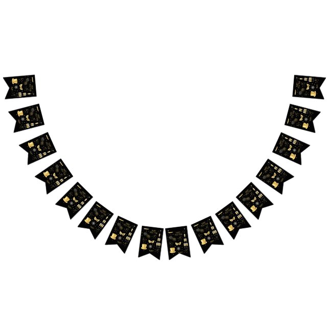 Bandeirinha Faixa de Bandeirolas "Feliz Ano Novo" GB (Todos)