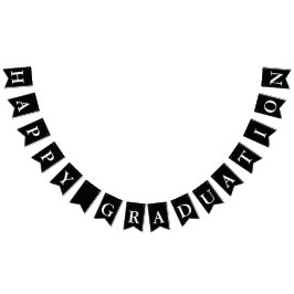 Bandeirinha Faixa de "Feliz Graduação"
