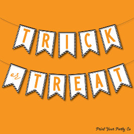 Bandeirinha Faixa de Trick ou Tratar