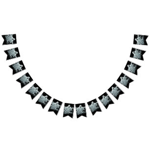 Bandeirinha faixa do Dia das Bruxas