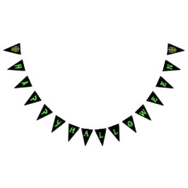 Bandeirinha faixa legal de na moda-crânio de festa do Dia das