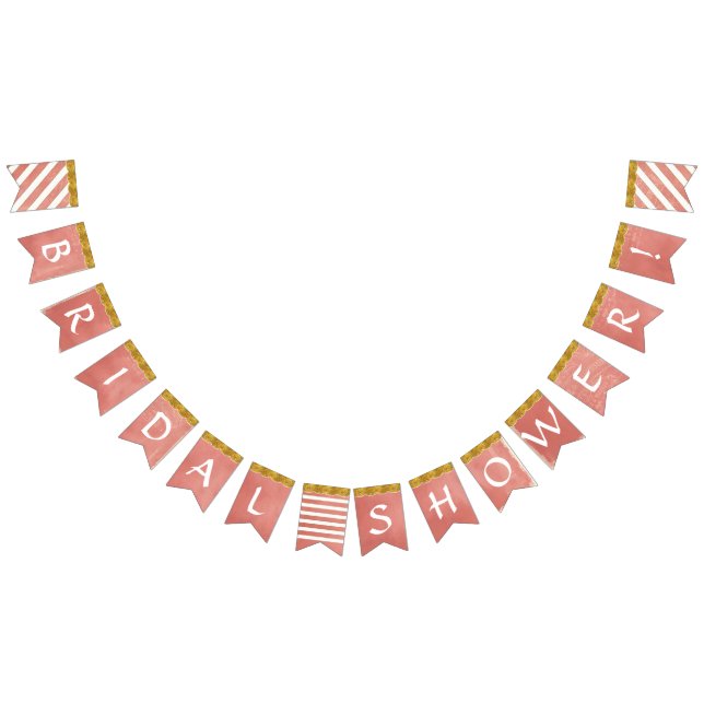 Bandeirinha Falha Dourada de Falha de Coral do Partido do chá  (Todos)