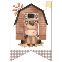 Farm Animals, Cute Animals, Barn, First Birthday