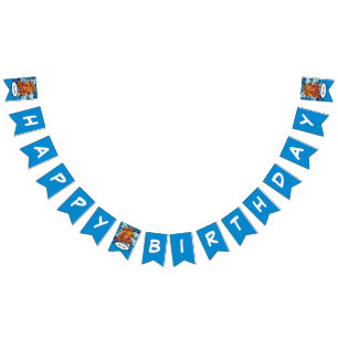 Bandeirinha FELIZ 18 ANIVERSÁRIO - Pop de Arte