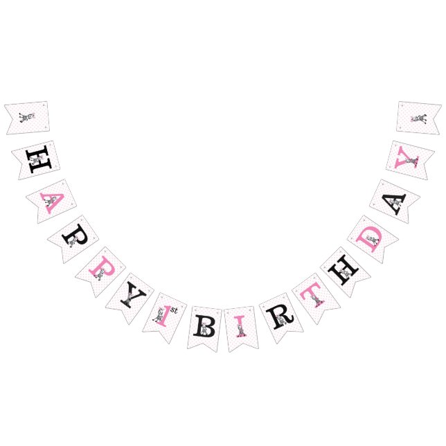 Bandeirinha Feliz aniversário (Todos)