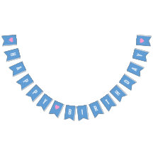 Feliz Aniversário Bolinhas Azuis