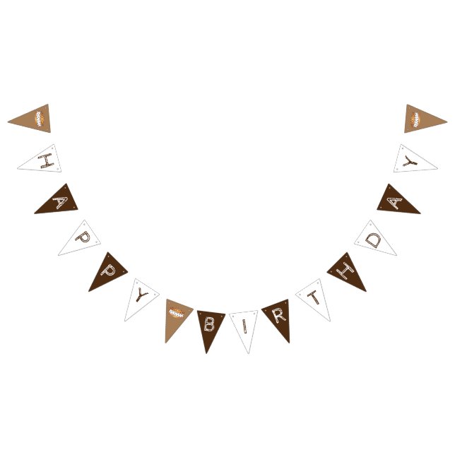 Bandeirinha Feliz aniversário Chipwich Sorvete Sandwich (Todos)