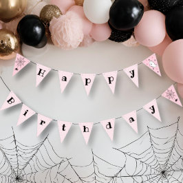 Bandeirinha Feliz Aniversário de Feliz Aniversário do Dia das