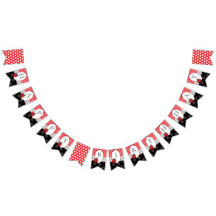 Bandeirinha Feliz aniversario do joaninha