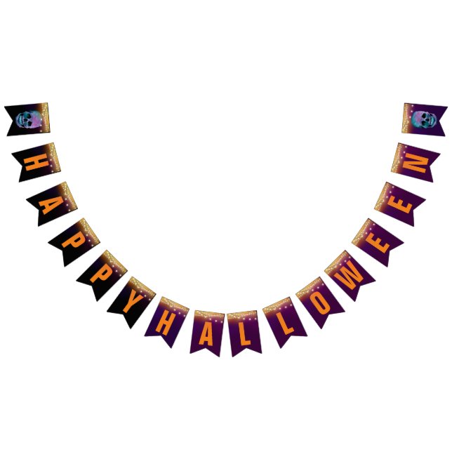 Bandeirinha Feliz Festa de Halloween (Todos)