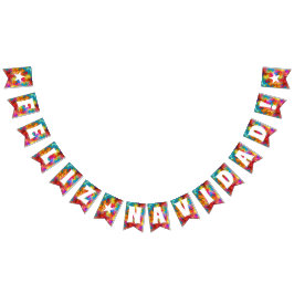 BANDEIRINHA FELIZ NATAL NATAL COLORIDO ARCO-ÍRIS